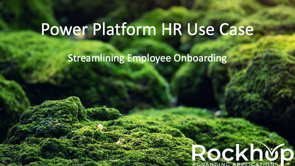 Power Platform HR Use Case - streamlining employee onboarding video cover
